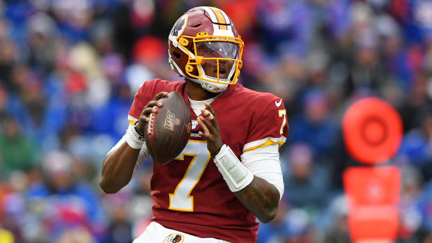 Haskins Throwing Buffalo